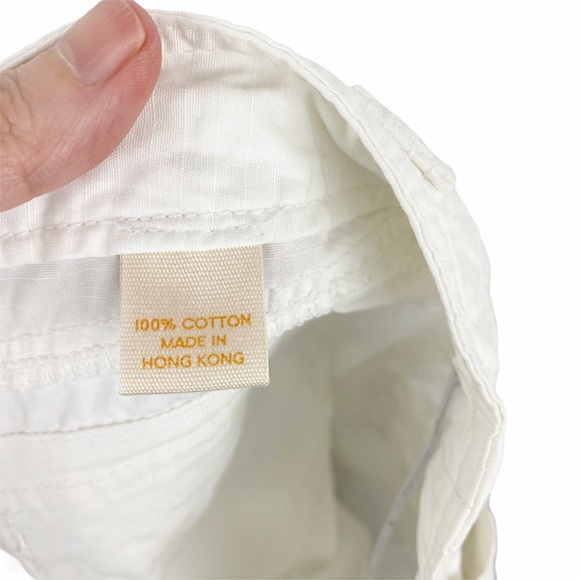 J CREW Classic Twill City Fit Chino Shorts Summer White 2 - Picture 7 of 7